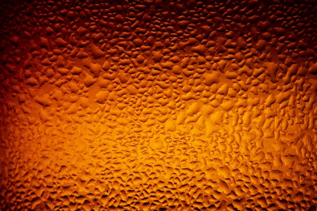 Macro beer bottle texture,Texture of water drops on the bottle of beer.