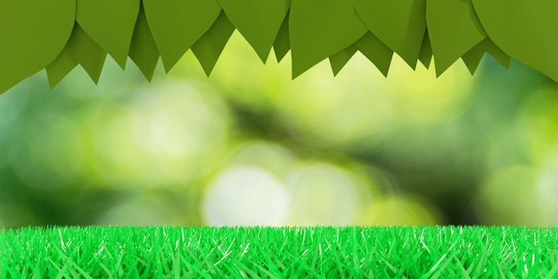 Macro close up leaf plant tree flower green natural ecology environment background wallpaper empty blank copy space decoration easter egg spring april march and saint patrick happy holiday3d render