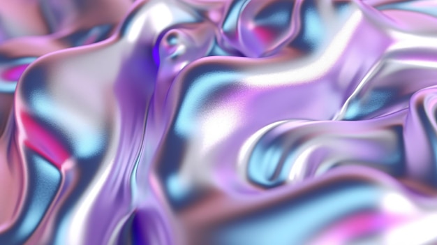 Macro closeup of pastel slime texture made with generative AI