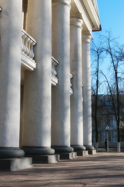 Macro column of the building