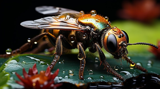 Macro image of a insect