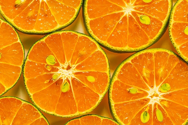 macro orange,Heap of fresh orange slices background. Healthy nutrition with vitamin c. Close up view