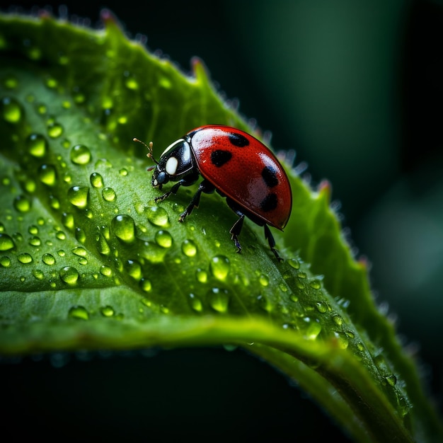 Macro photo of insect