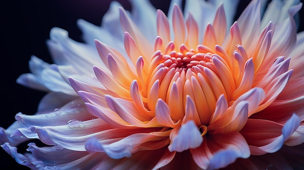 Macro Photography of Flower Inside