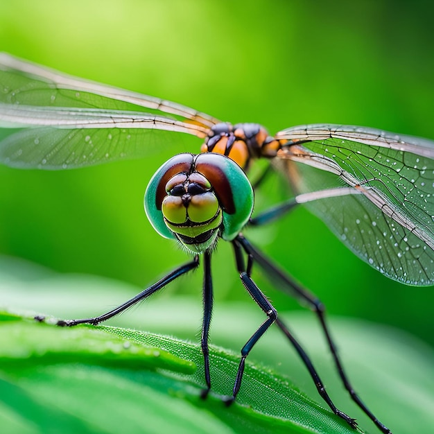 macrophotography of insect