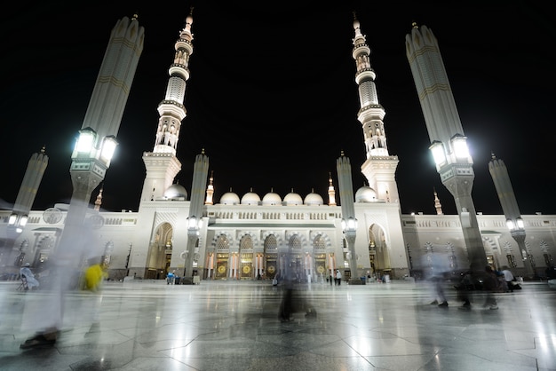 Madina Mosque at night