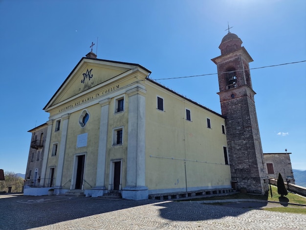 Madonna di Montespineto old sanctuary church piedmont