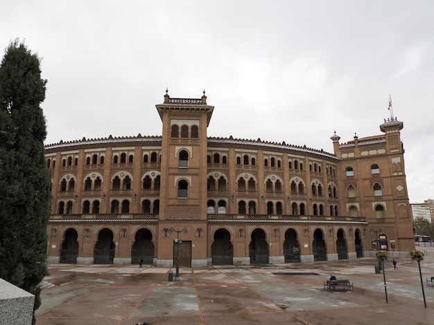 Madrid plaza de toros bull fighting historic arena Las ventas