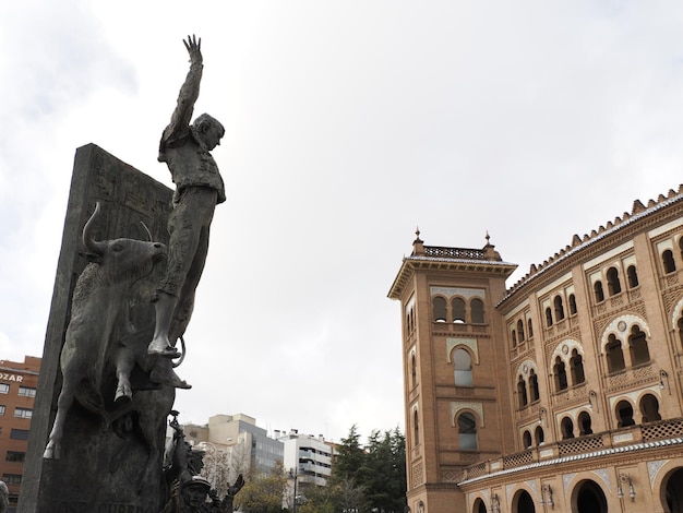 Madrid plaza de toros bull fighting historic arena Las ventas