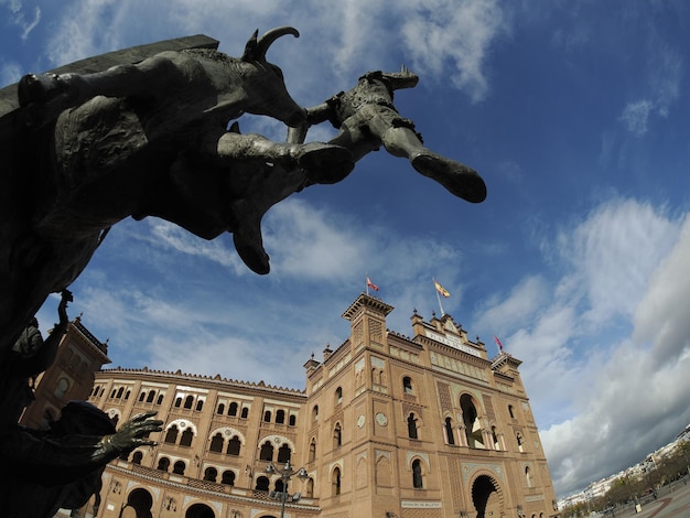 Madrid plaza de toros bull fighting historic arena Las ventas