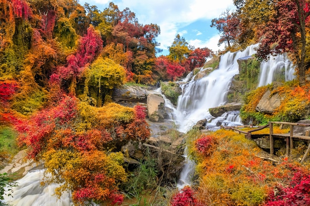 Mae Klang Waterfall Doi Inthanon National Park Chiang Mai Thailand