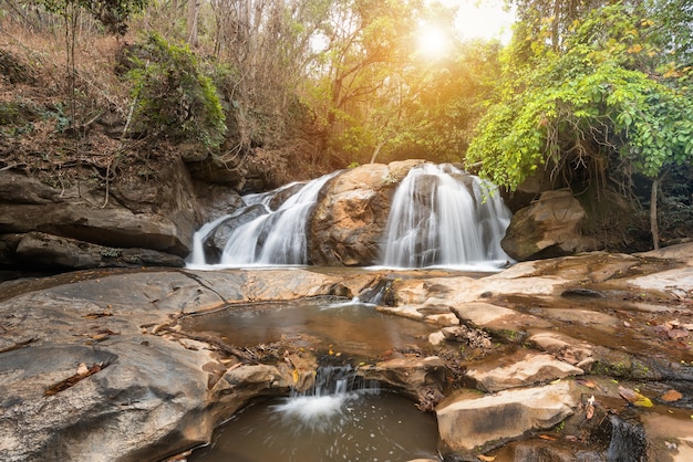 Mae Sa Waterfall near Chiang Mai, Thailand 