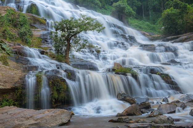 Mae Ya waterfall, Chiang Mai ,Thailand.