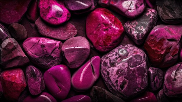 Magenta Pink Stone Texture Background for Creative Design Projects