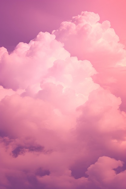 Magenta sky with white cloud background ar 23 v 52 Job ID 51fa387eb9de40d09d953b896bc57a21