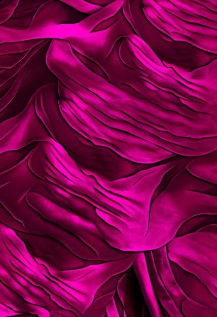 Photo magenta velvet fabric surface abstract background