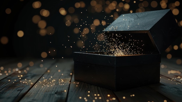 Magic Box with Sparkling Dust