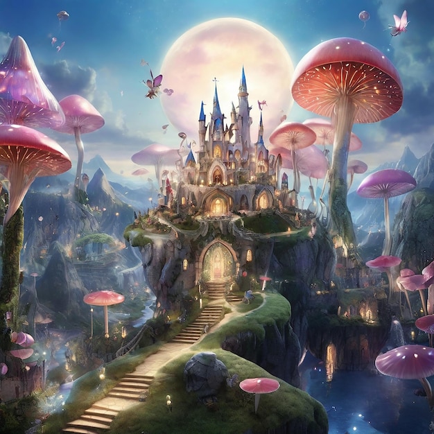 Photo magic fairy kingdom