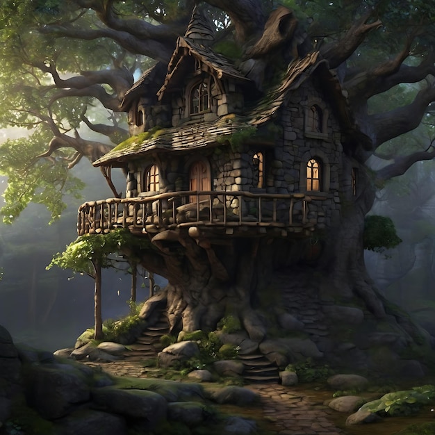 Magical treehouse