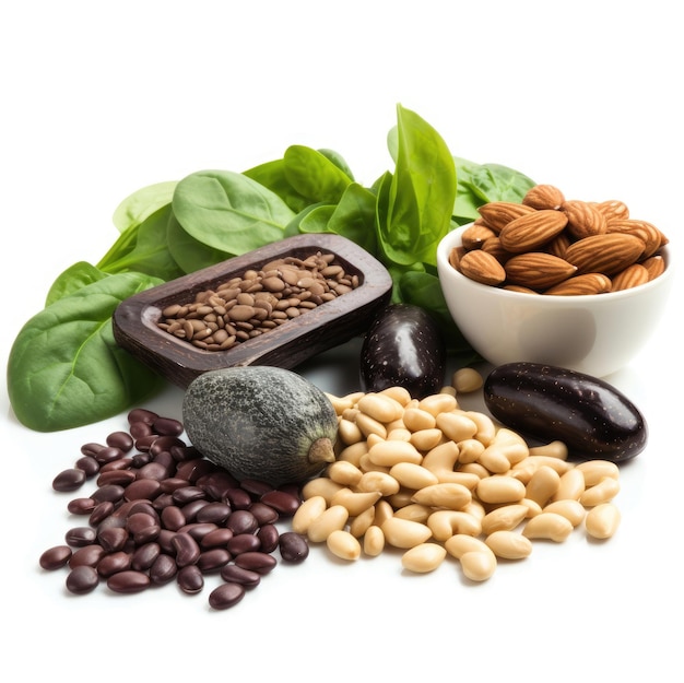 Magnesiumrich foods such as dark chocolate nuts pumpkin seeds green leaves and whole grains