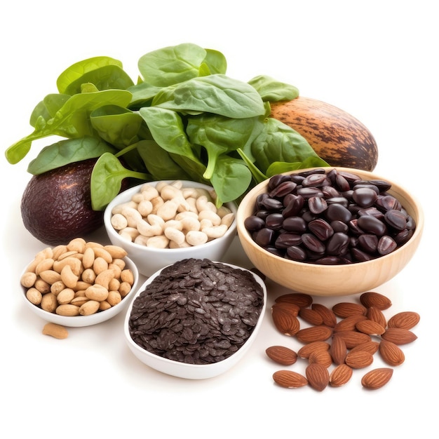 Magnesiumrich foods such as dark chocolate nuts pumpkin seeds green leaves and whole grains