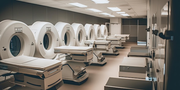 Magnetic resonance imaging room Generative AI