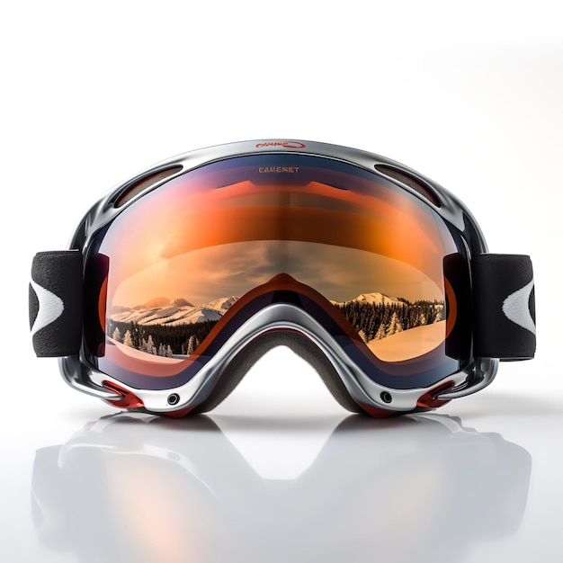 Photo magnificent oakley goggles isolated on white background