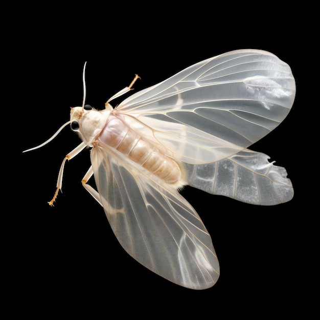 Magnificent Whiteflies In 3d A Transparent Background Showcase