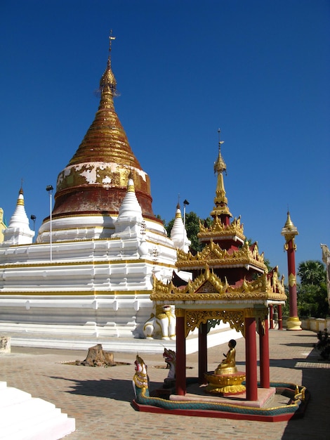 Maha Aung Mye Bon Zan Monastery Ava close Mandalay Myanmar