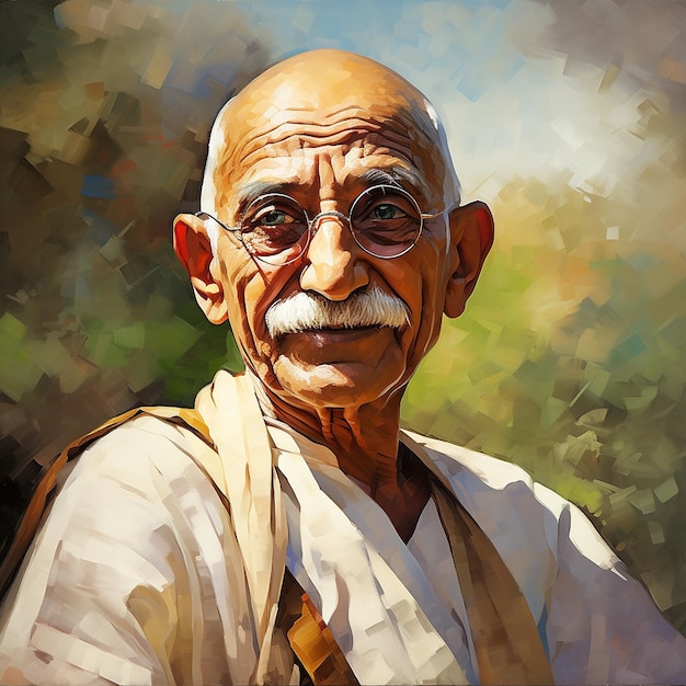 Mahatma gandhi indian freedom fighter 2 october