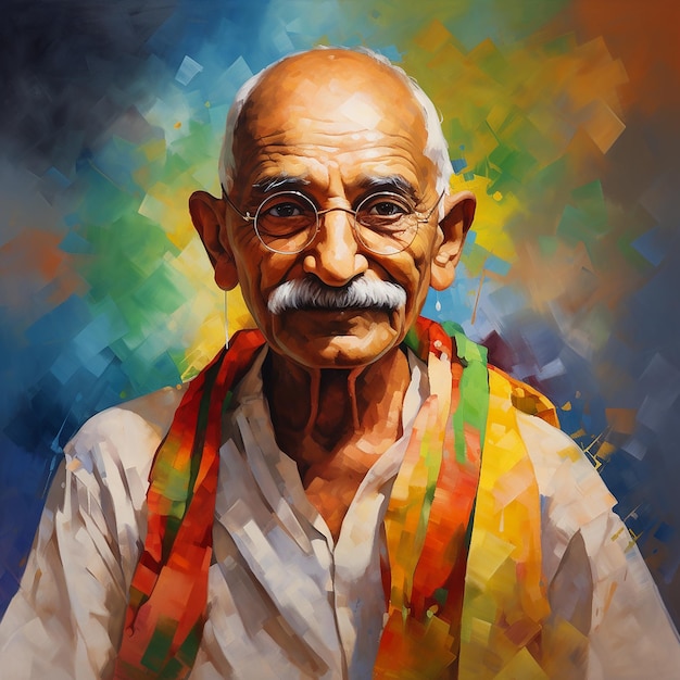 Mahatma gandhi indian freedom fighter 2 october