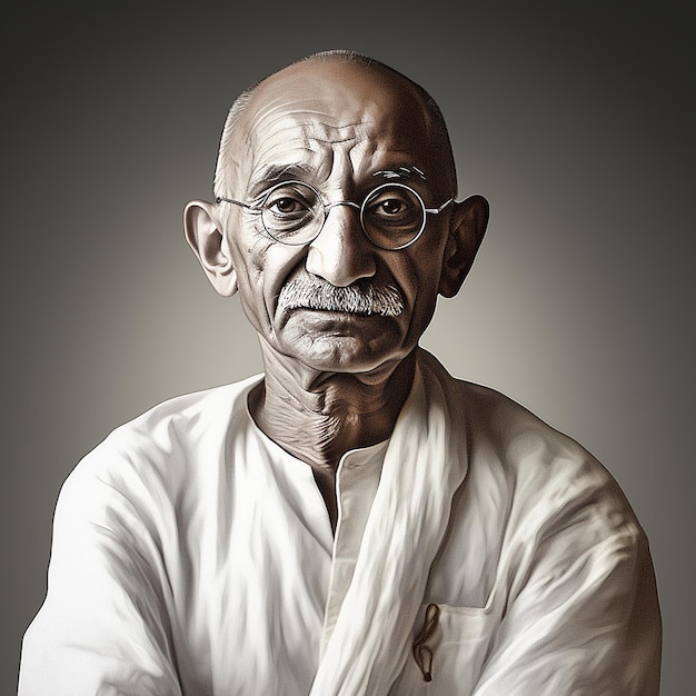 Mahatma Gandhi Indian Independence Fighter October