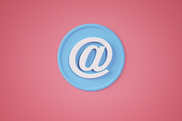 Mail contact button concept