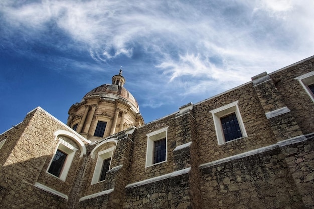 Main church of san jose iturbide guanajuato in mexico