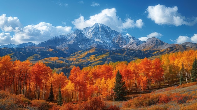 Majestic Autumn Mountain Range Beauty Crisp Landscape Photography with Canon EOS 5D Mark IV