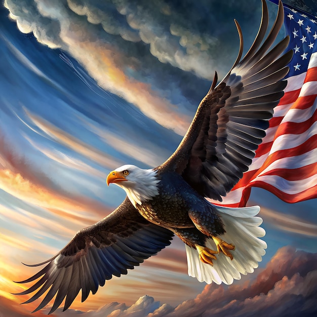 The Majestic Bald Eagle Symbol of American Freedom