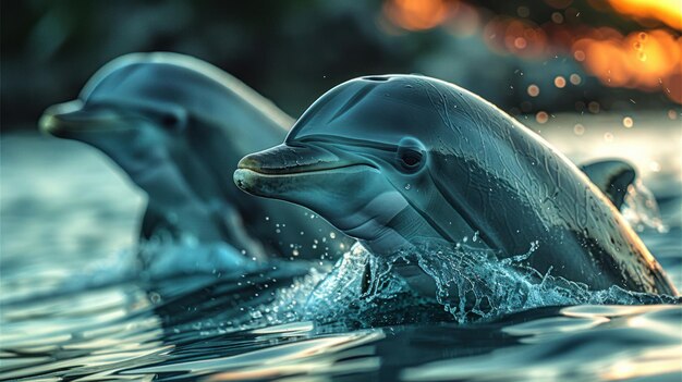 Majestic Dolphins Dance