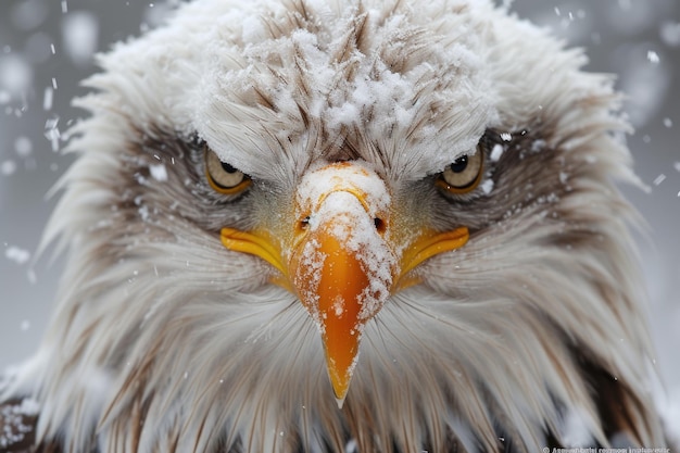 Majestic eagle a captivating showcase of natures prowess bird perched majestically and embodying the spirit of freedom and untamed wilderness a stunning visual ode to avian grace and power