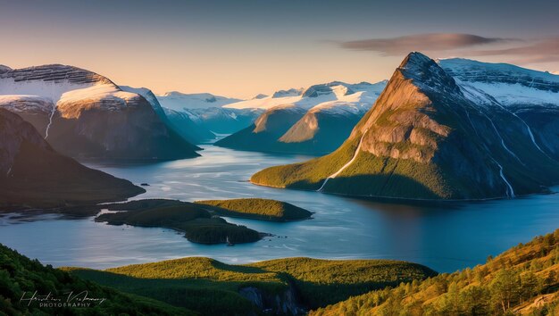 Majestic Landscape of Norway