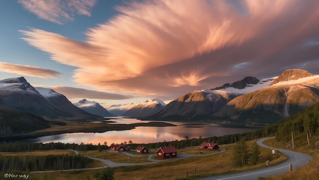 Majestic Landscape of Norway