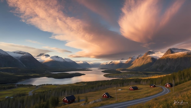 Majestic Landscape of Norway