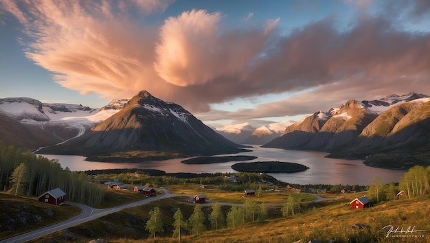 Majestic Landscape of Norway