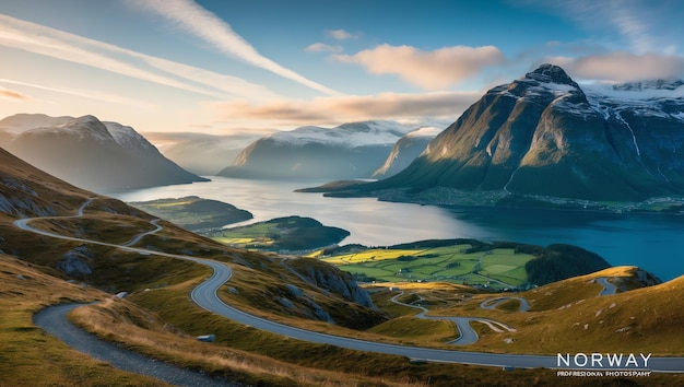 Majestic Landscape of Norway