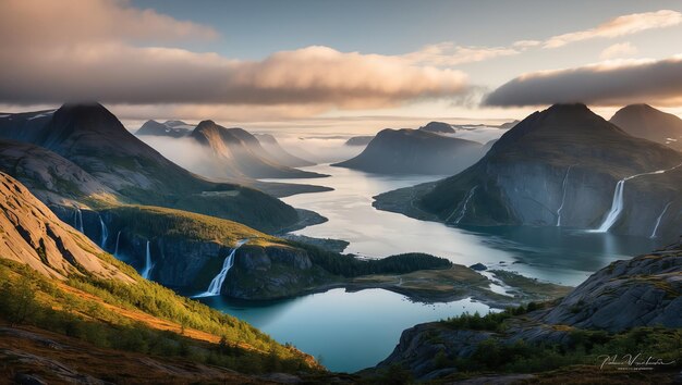 Majestic Landscape of Norway