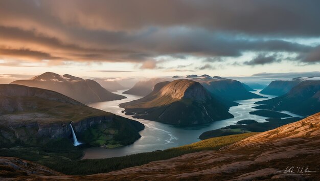 Majestic Landscape of Norway