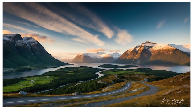 Majestic Landscape of Norway