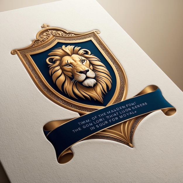 Majestic Lion Logo Design