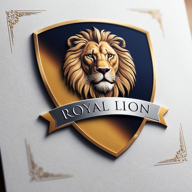 Majestic Lion Logo Design