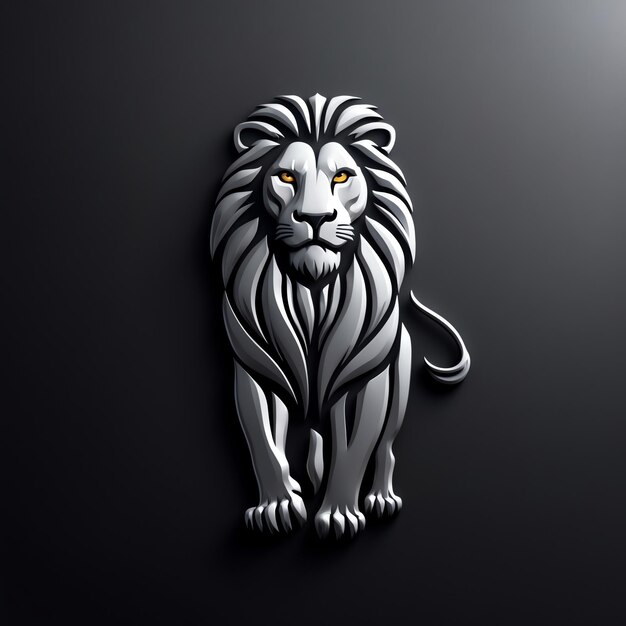 Majestic Lion Logo Design