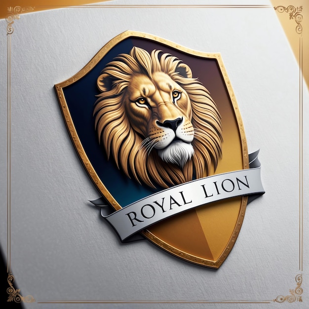 Majestic Lion Logo Design